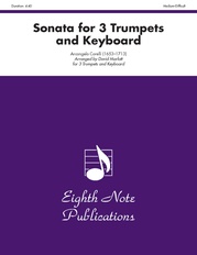 Sonata for 3 Trumpets and Keyboard
