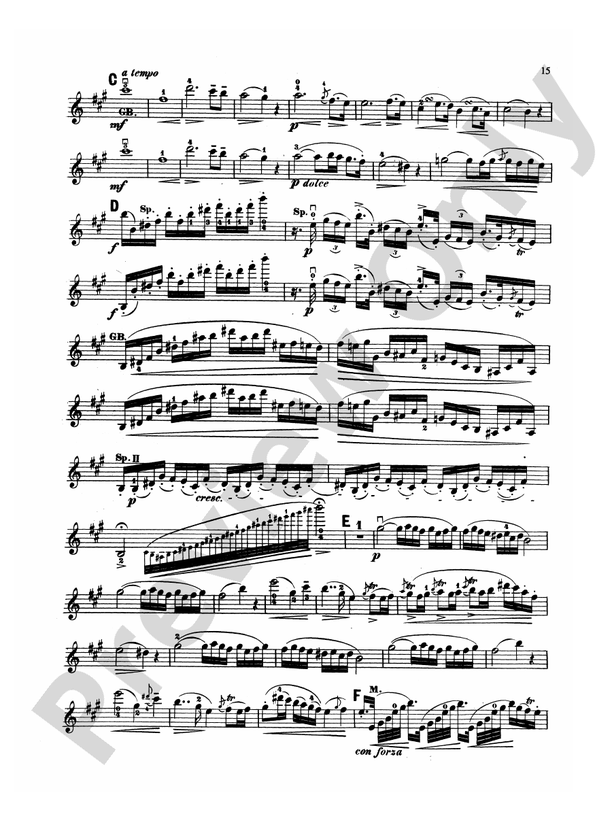 Rode Concertos Nos. 6 and 7 (Ed. Grünwald) Concerto No. 7 in A Minor