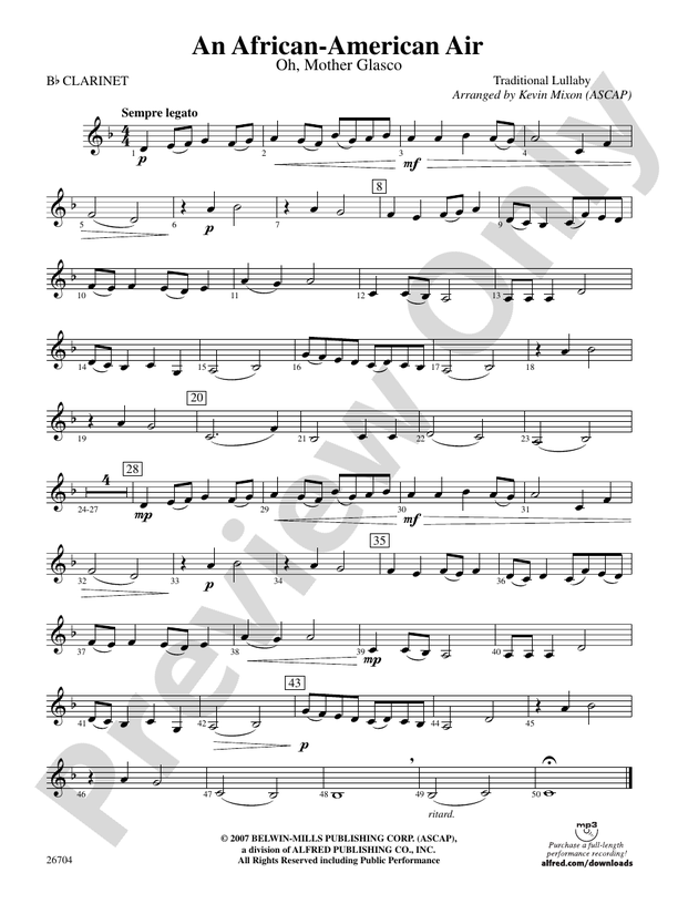 African American Sheet Music