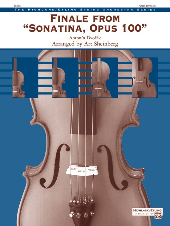 Finale from "Sonatina, Op. 100": Viola