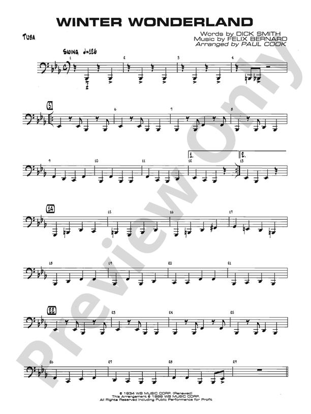 Winter Wonderland: Tuba