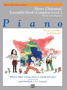 Alfred's Basic Piano Library: Merry Christmas! Ensemble, Complete Book 1 (1A/1B)