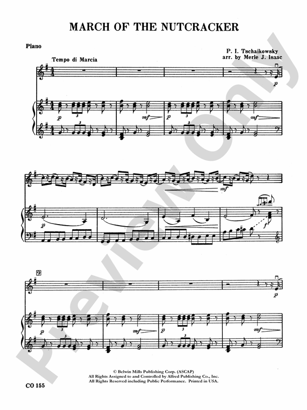 Nutcracker Ballet, Set II ("March of the Nutcracker" and "Trepak