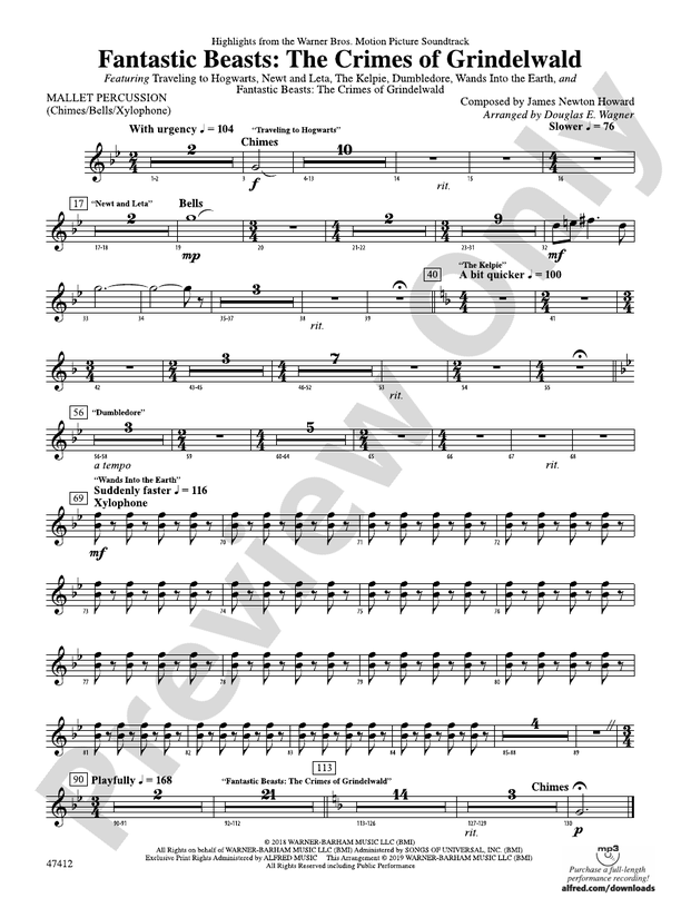 Fantastic Beasts The Crimes Of Grindelwald Mallets Mallets Part