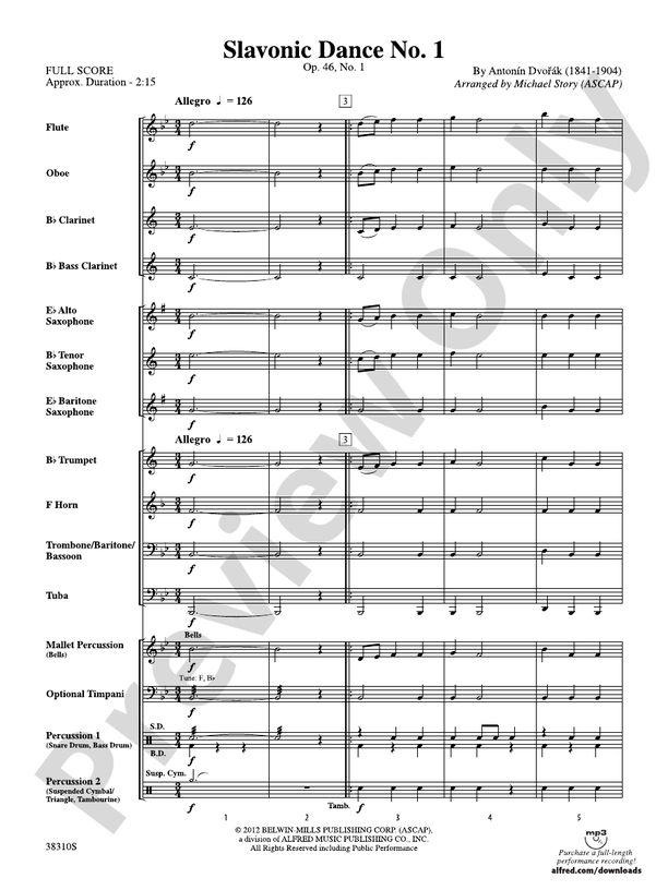 Slavonic Dance No. 1