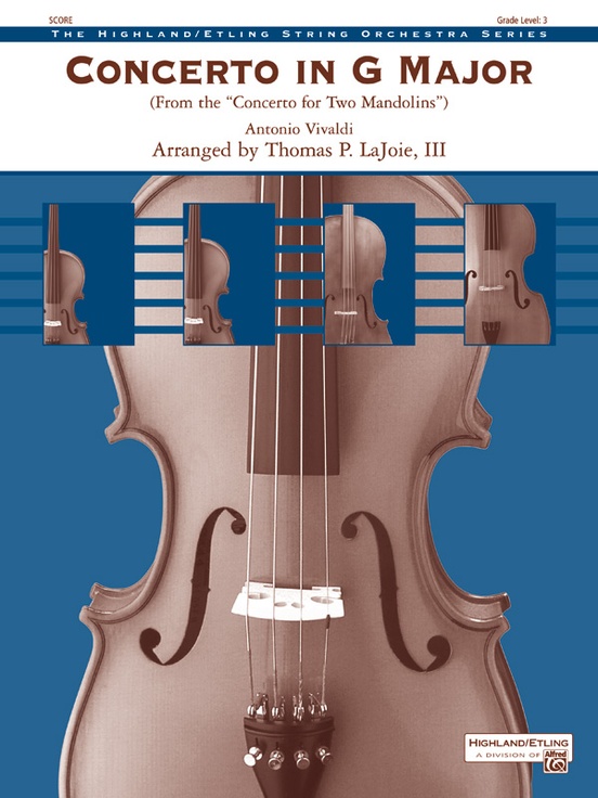 Concerto in G Major (from the Concerto for Two Mandolins)