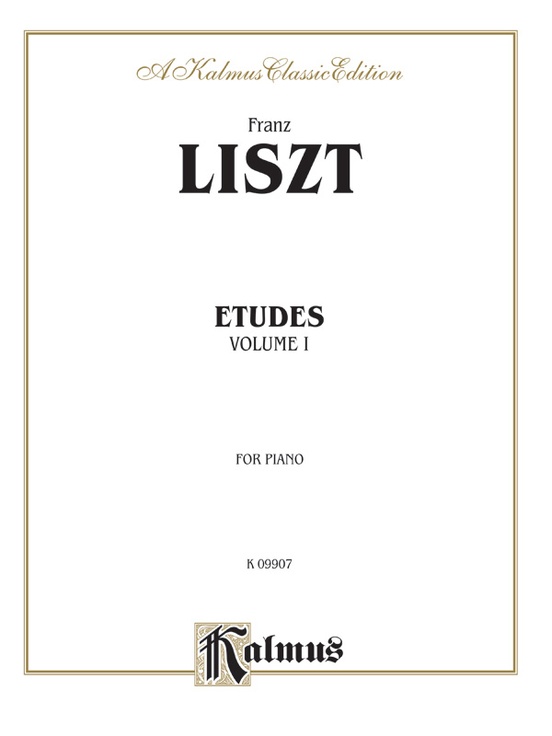 Liszt: Etudes (Volume I): 12 Great Studies, No. 6 Part - Digital Sheet  Music Download