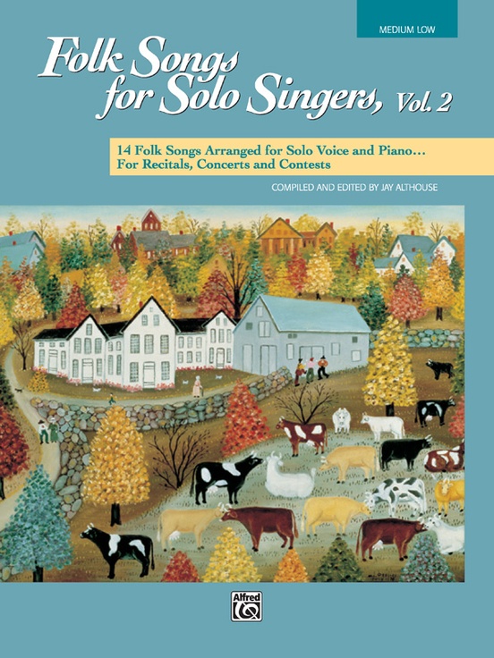 Folk Songs for Solo Singers, Vol. 2