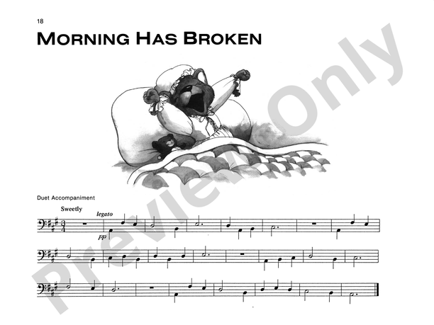 Morning Has Broken - Piano Solo (with Optional Duet Accompaniments)