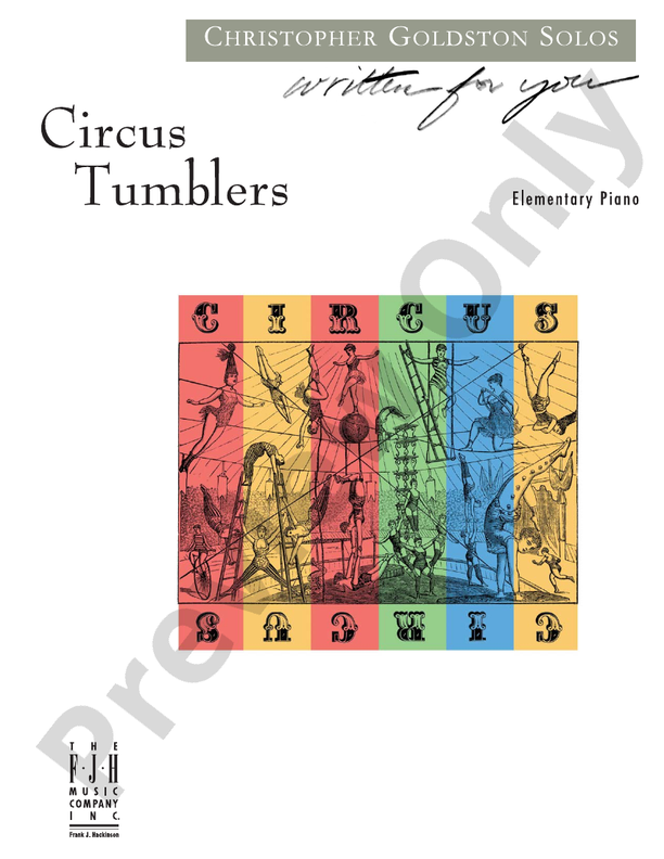 Circus Tumblers Piano Christopher Goldston Digital Sheet Music Download