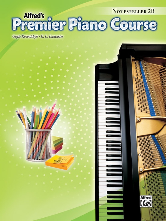 Premier Piano Course, Notespeller 2B