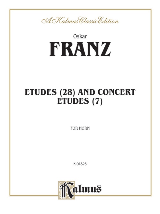 Etudes and Concert Etudes