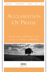 Acclamation of Praise (Words from Isaiah 12:1, 4-5)