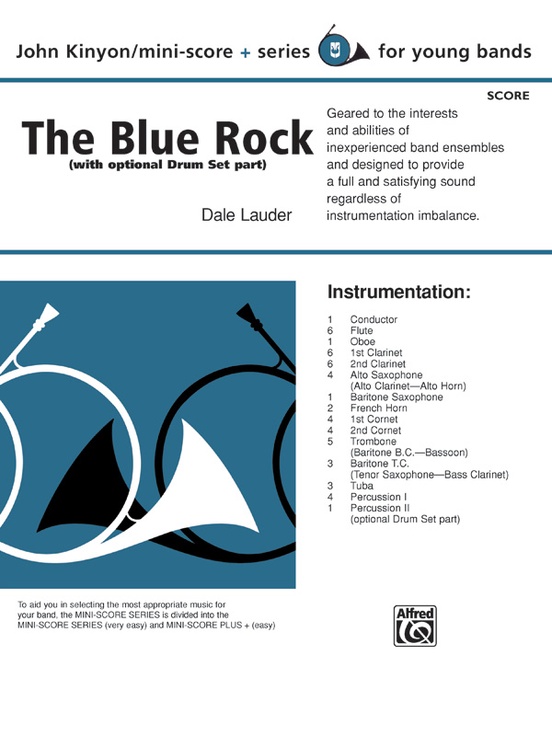 The Blue Rock (with optional Drum Set part)