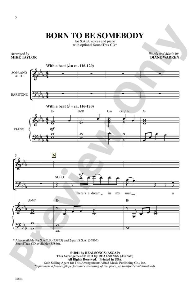 Born to Be Somebody (from Never Say Never)