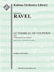 Le Tombeau de Couperin: Suite (composer's transcription)