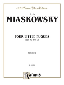 Four Little Fugues, Opus 43, 78