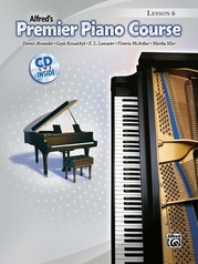 Premier Piano Course, Lesson 6
