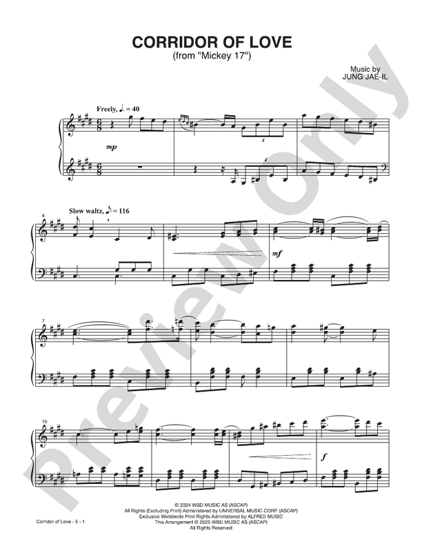 Corridor of Love (from "Mickey 17")