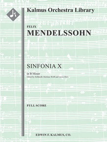 Sinfonia No. 10: String Symphony in B minor
