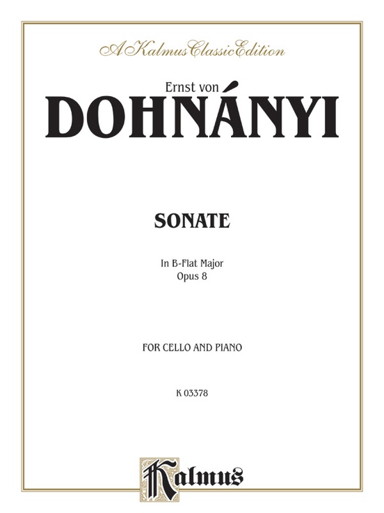 Sonata in B-flat Major, Opus 8