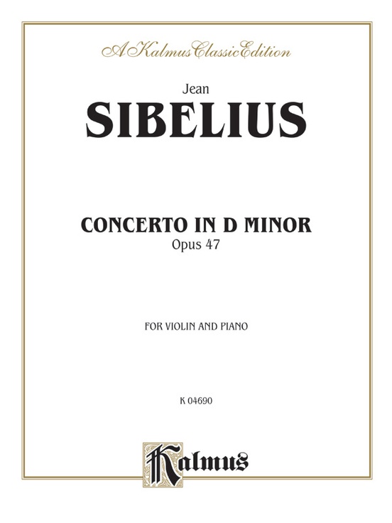 Concerto in D Minor, Opus 47