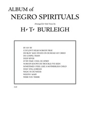 Album of Negro Spirituals