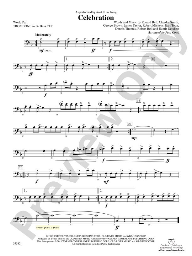 Misery: (wp) B-flat Tuba B.C.: (wp) B-flat Tuba B.C. World Part - Digital  Sheet Music Download