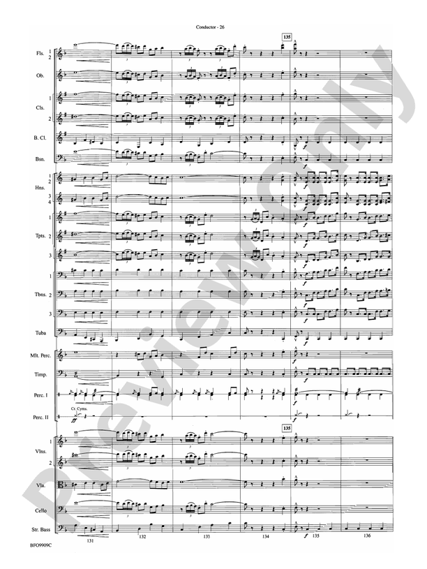 Carmen Suite: Full Orchestra Conductor Score & Parts - Digital