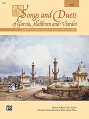 Songs and Duets of Garcia, Malibran, and Viardot