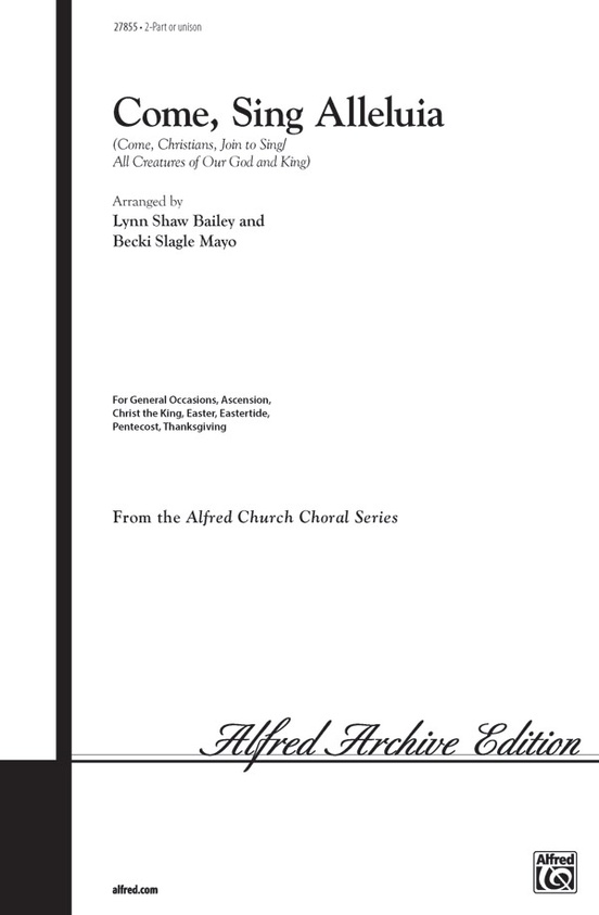 Come, Sing Alleluia