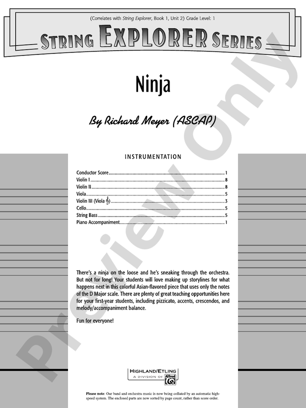 Ninja: Score