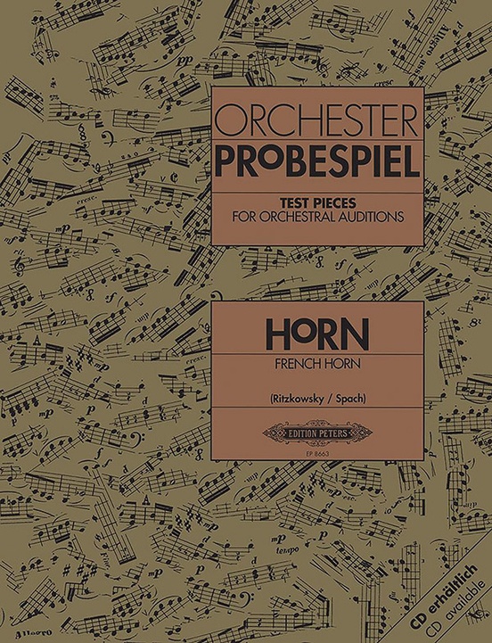 Test Pieces for Orchestral Auditions French Horn Horn (Solo