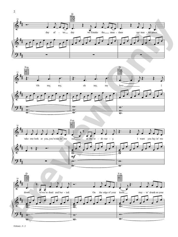 Ordinary (Alex Warren)