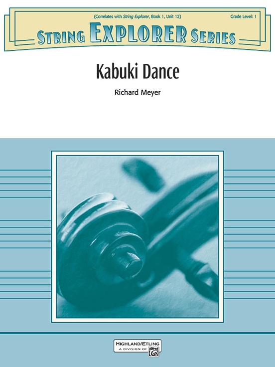 Kabuki Dance: 2nd Violin: 2nd Violin Part - Digital Sheet
