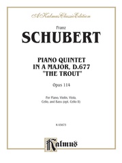 Schubert: "The Trout" Quintet, Op. 114