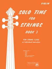 Solo Time for Strings, Book 3