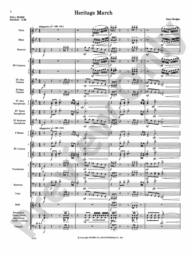 Flying Tigers Concert March スコア+パート譜 Flying Tigers - Concert Band - Sheet Music | Sheet Music Plus