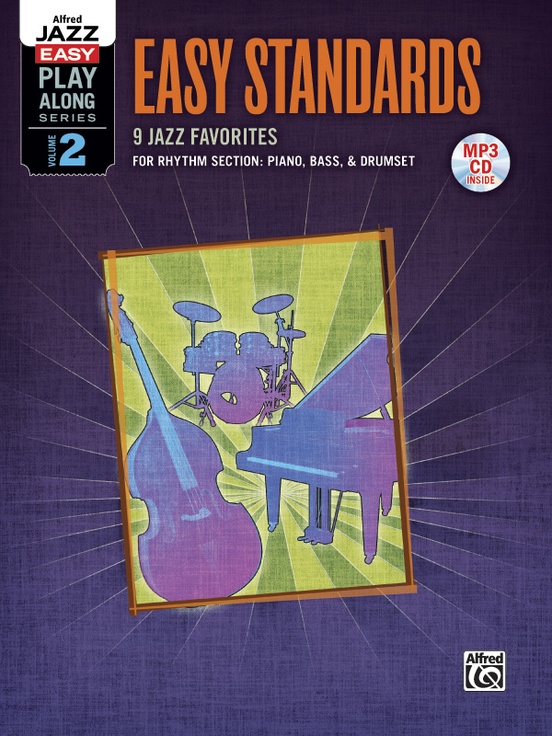 Alfred Jazz Easy Play Along Series Vol 2 Easy Standards