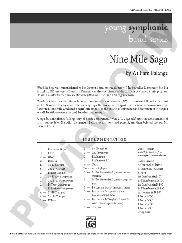 Nine Mile Saga