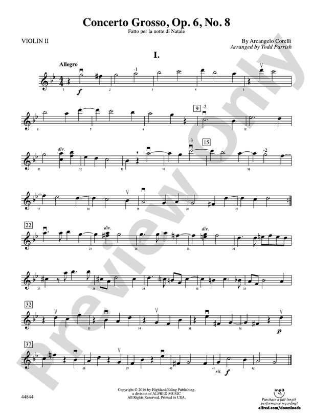 Pieces of Eight: Score: String Orchestra Score - Digital