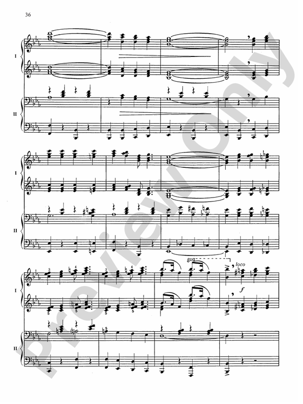 When the Midnight Choo Choo Leaves for Alabam' - Piano Duo (2 Pianos, 4 Hands)