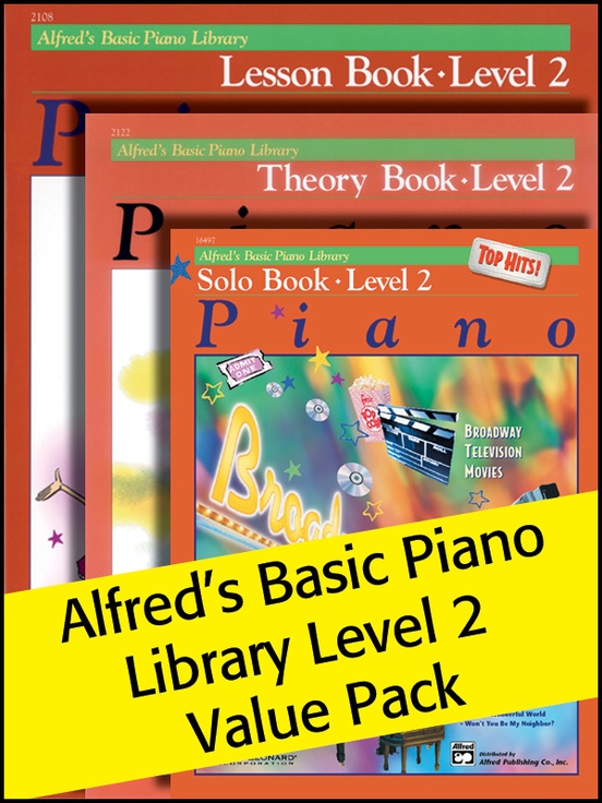 Alfred's Basic Piano Library 2 2012 (Value Pack)