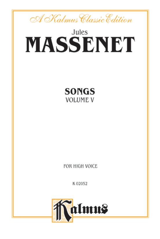 Songs, Volume V