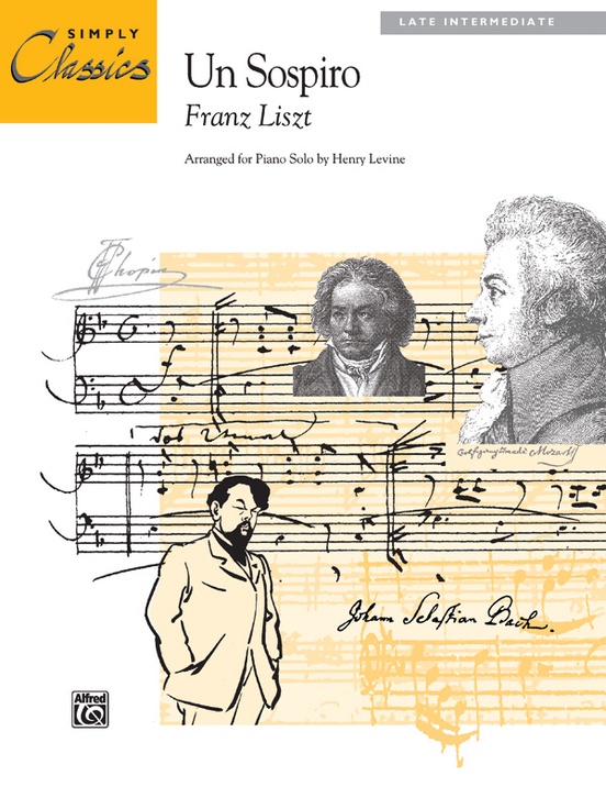 Mancha objetivo sarcoma Un Sospiro: Piano Sheet: Franz Liszt | Alfred Music