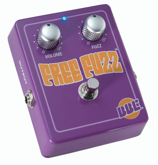 BBE Free Fuzz 1960s Style Dynamic Fuzz Guitar Effects Pedal