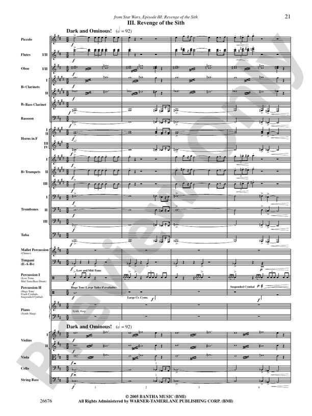 Suite from the Star Wars Epic -- Part I