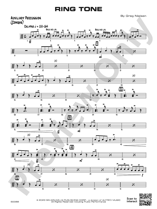 Ring tone jyj auxiliary percussion auxiliary percussion part
