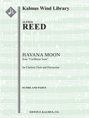 Caribbean Suite: Havana Moon for Clarinet Choir and Percussion