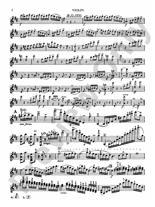 Paganini: Concerto No. 1 in D Major, Op. 6 (Arr. Carl Flesch)